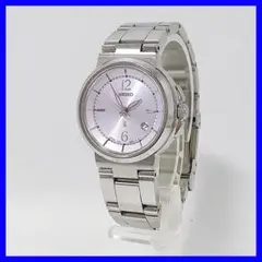 322 美品 送料無料【電池交換済】SEIKO レディース 腕時計 シルバー