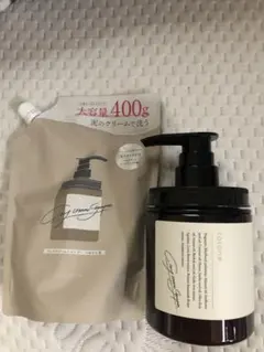 ココネクレイクリームシャンプー本体+詰め替えセット