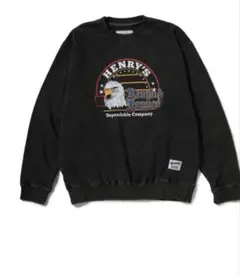 ROUGH AND RUGGED ピグメントダイ クルーネックスウェットのサムネイル
