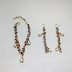 再0302-②】ピアス ブルーアパタイト※高品質 - メルカリ