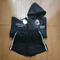 JENNILOVE ピンクラテ他 トレーナー ハーフパンツ 140cm