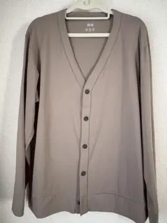 UNIQLO AIRism UVカット ベージュカーディガン L