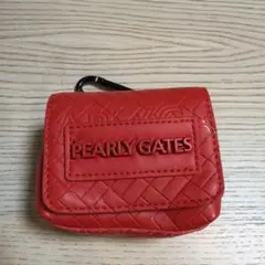 PEARLY GATES パーリーゲイツ ボールポーチ レッドのサムネイル