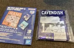 ONEPIECE ベースショップ アクリルブロックチャーム賞 キャベンディッシュ
