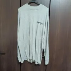 ESSENTIALS グレー 長袖カットソー L