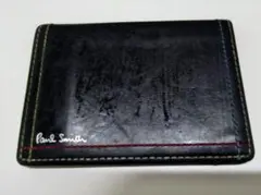 Paul Smith ポールスミス　黒 レザー パスケース