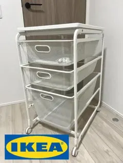アルゴート　キャスター付きIKEA収納ラック IKEA (イケア) IKEA(イケア) ALGOT 収納バッグ スタンド キャスター