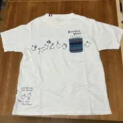Espace Vert ペンギン柄 ポケット付き Tシャツのサムネイル