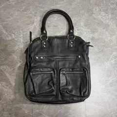 美品】ニールバレット バッファローレザーバッグ 黒 Neil Barrett