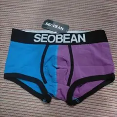 SEOBEAN ボクサーブリーフ 青/紫