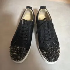 Chiristian Louboutin ラインストーン　スタッズ　ハイカット
