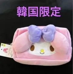 韓国限定　マイメロ　ぬいぐるみポーチ ダイソー　Sanrio My Melody