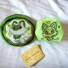 【新品】ポケモンニャオハポーチ2点セット