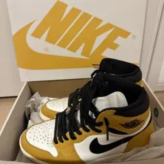 【27.5cm】NIKE Air Jordan 1 High OG Yellowのサムネイル