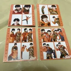 ジュニア　浮所飛貴　佐久間龍斗　切り抜き TVfan ハッピー4カット