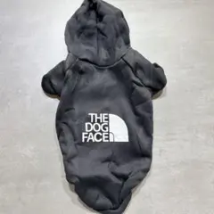 新品 ドッグウェア パーカー フーディー XXL 黒 THE DOG FACEのサムネイル