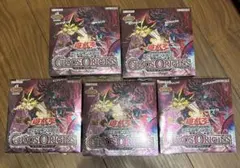 遊戯王 カオスオリジンズ シュリンク付き 5BOX エクスパンションパック付
