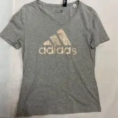 adidas アディダス 半袖Tシャツ グレーのサムネイル