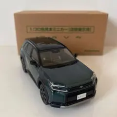 トヨタ新型RAV4 ミニカー カラーサンプル ブラック×エバーレスト【非売品】 新型 RAV4 ラブ4 Adventure 1/30 ミニカー カラーサンプル ブラック