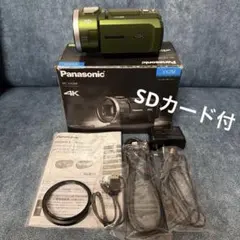 パナソニック HC-VX2M-G デジタル4Kビデオカメラ フォレストカーキのサムネイル