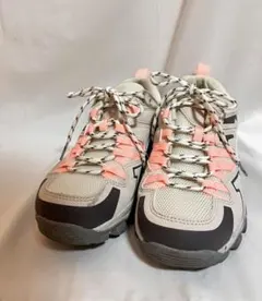レディース トレッキングシューズ ベージュ23.5㎝