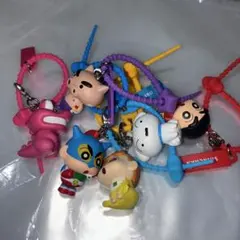 クレヨンしんちゃん カラフルマルチチャーム 6個セット