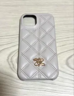ランダ　スマホケース　iPhone15 キルティング　iPhoneケース