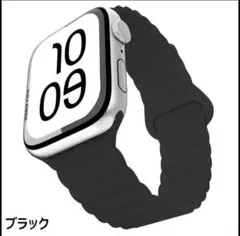 Apple Watch用 マグネット式バンド ブラック 38/40/41mm