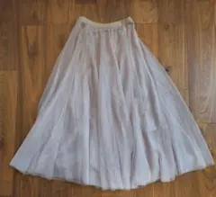 フレアスカート Mサイズ 　ベージュ