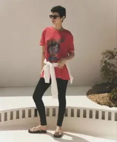 未開封新品未使用シンゾーン KNITGEORGETTE LEGGINGS黒MO