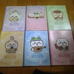 非売品 ちいかわ ノート6種ジッパーバック5種