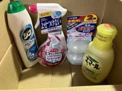 トイレ用洗剤＋ホームクリーニング他 4点セット