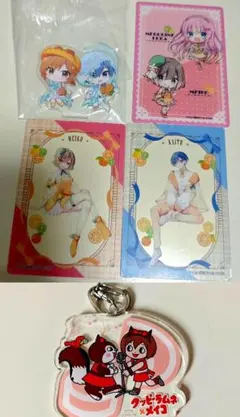 MEIKO KAITO 6点セット マジカルミライ アクスタ キーホルダー
