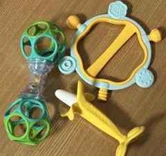 オーボールシェイカー　ガラガラ　歯固め　ラングスジャパン　エジソン　トイローヤル