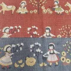 北欧柄プリント 2色セット