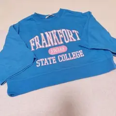 FRANKFORT AWAKE クロップドスウェット