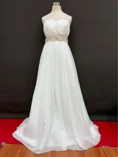 ☆特別セール T-401-500中古ウエディングドレス☆ホワイト7T - メルカリ