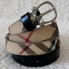 BURBERRY GOLF ノバチェック ベルト - メルカリ