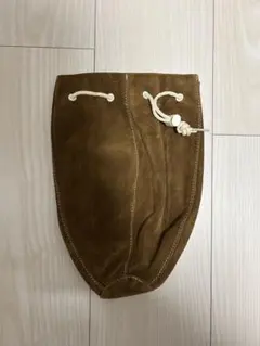 Hender Scheme エンダースキーマ センズバック　巾着 スエード Hender Scheme 巾着バッグ アクセサリー感覚で持つHender Scheme