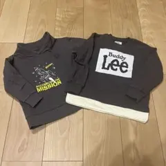 トレーナー 2点セット Buddy Lee ベルメゾン ロケット 裏毛 綿