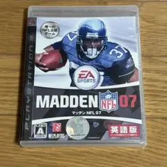 新品未開封　PS3 MADDEN NFL 07
