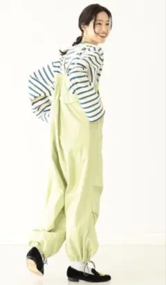 BEAMS BOY / US ARMY オーバー パンツ ガーメント ダイのサムネイル