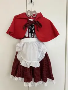 赤と白のチェック柄 コスチューム