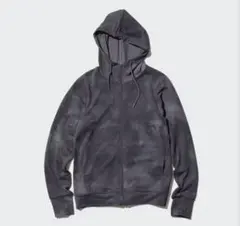 ユニクロ エアリズムUVカットメッシュフルジッププリントパーカ 905