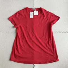 [未使用、タグ付き]23区×A-GIRLS 半袖Tシャツ 綿 赤色 サイズ38のサムネイル