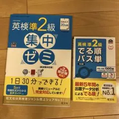 【英検準2級】でる順パス単・DAILY20日間集中ゼミ （旺文社）