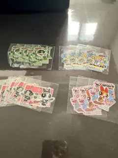 パワーパフガールズ ステッカー 全４種類 合計15点セット！
