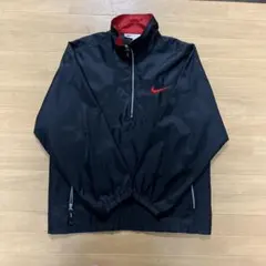 Nike ナイロンジャケット ブラック/レッド