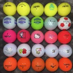 即日発送☆ゴルフボール25球 美品☆格安