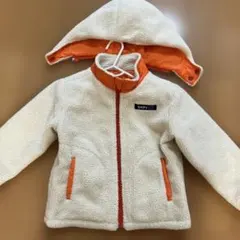 ships リバーシブル　アウター　オレンジ　ボア